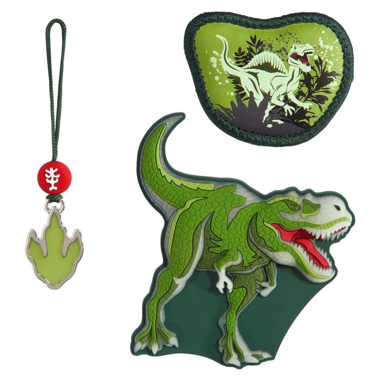 Schulranzen Magic Mags Glow 3tlg. (Dino Night)