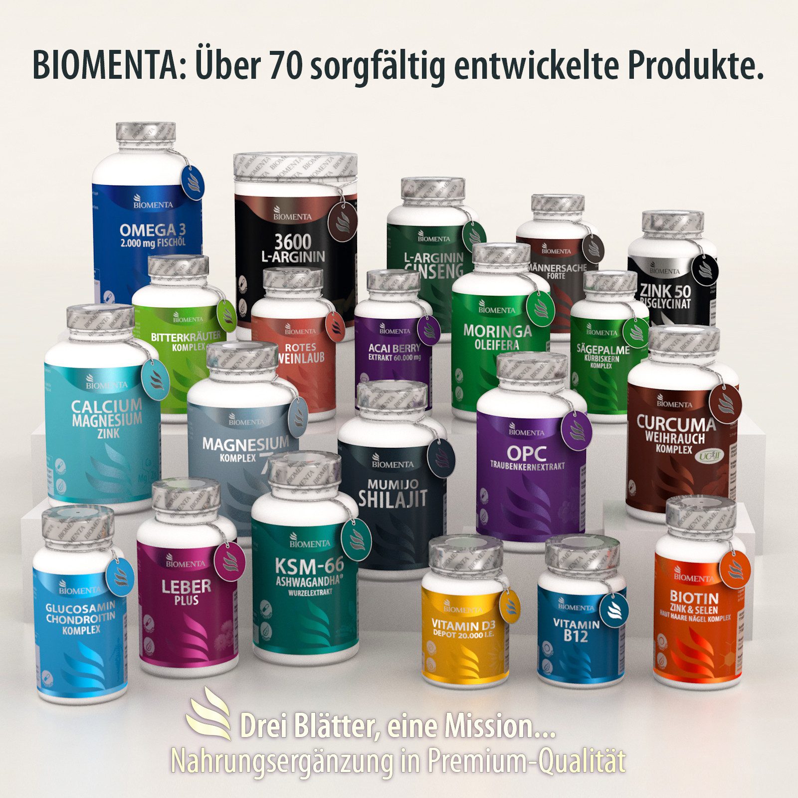BIOMENTA Jod Selen Schilddrüsen Komplex - 185 Kapseln - Wirkstoffkomplex Kapseln, 185 St., 61.05 g