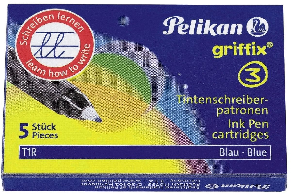 Pelikan Füllhalter Патроны griffix blau VE=5 Stück