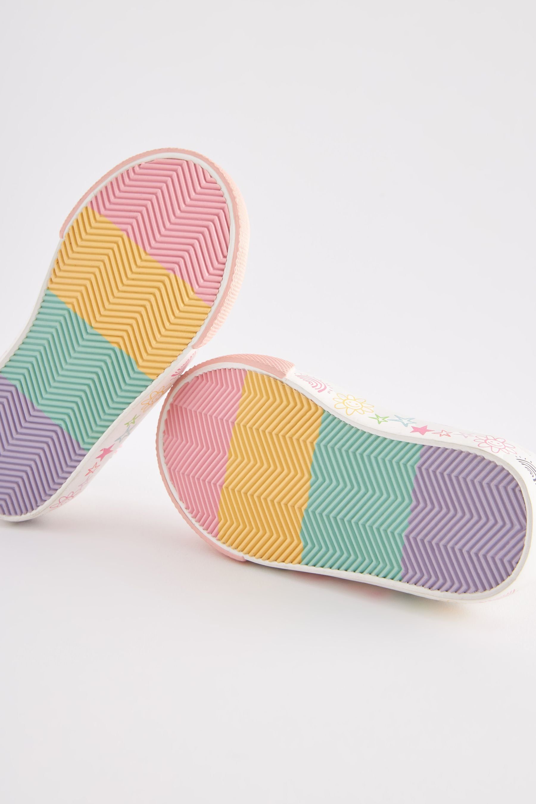 Rainbow (1-tlg) Embellished White Sneaker Sportschuhe Next