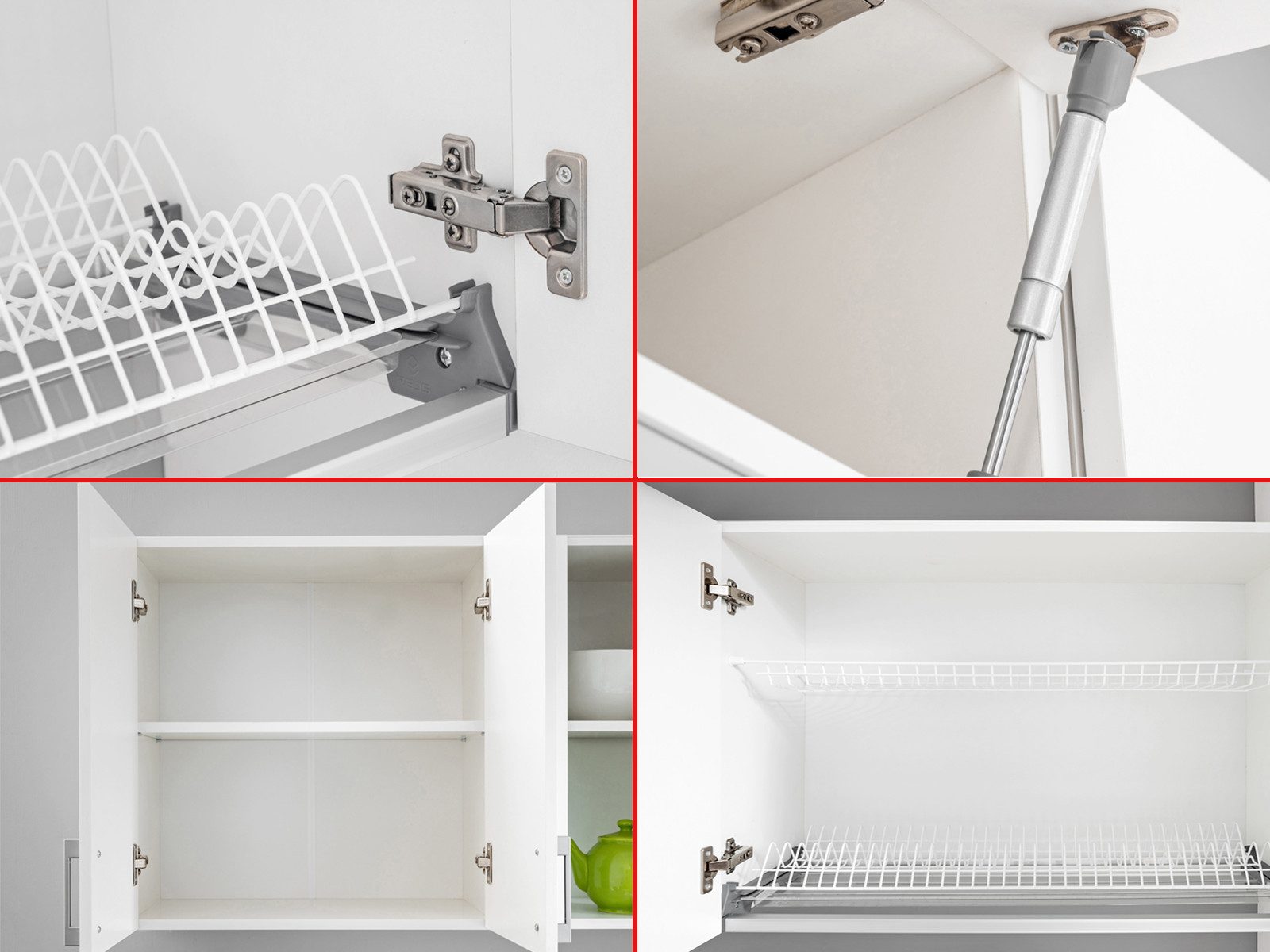 OMILI Küchenzeile OLVIT (Breite 300cm) Fronten 18mm, Softclose,SIND ERWEITERBAR!, Ohne E-Geräten – Bild 3 von 4
