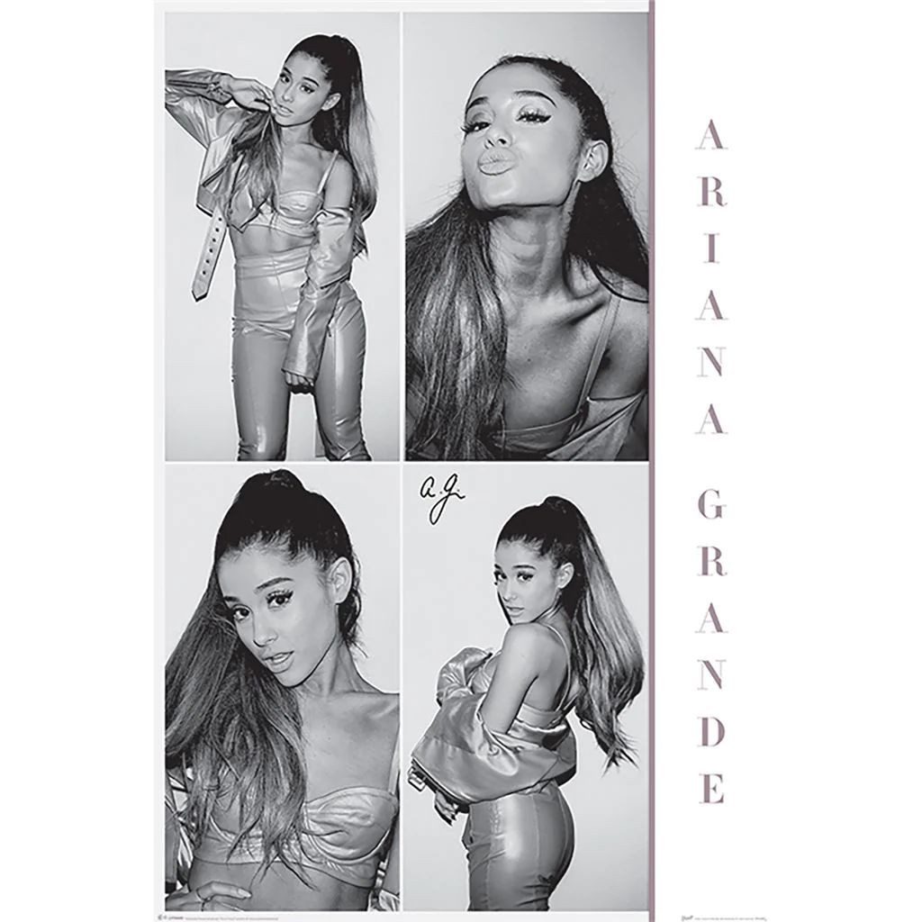 PYRAMID Poster Ariana Grande Poster Black & White 61 x 91,5 cm