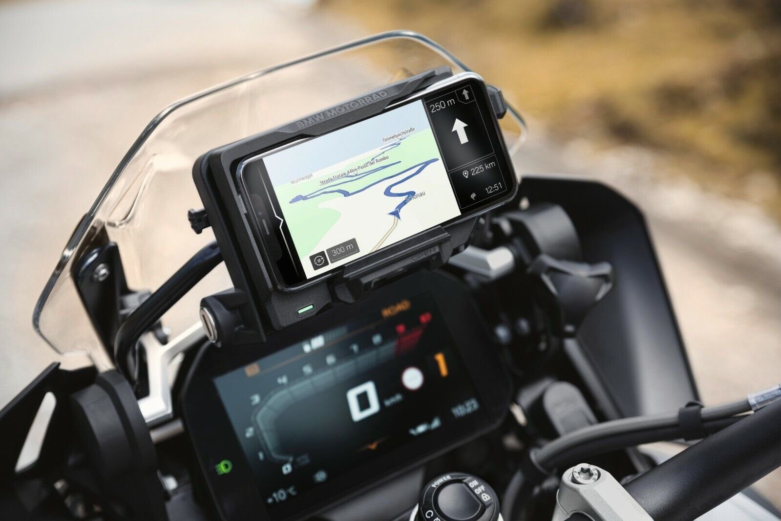 Halterung BMW Motorrad Connected Ride Phone Cradle Halterung Apple Samsung