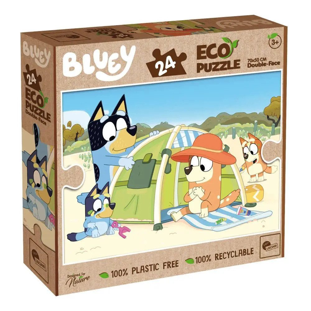 Puzzle BLUEY ECO-PUZZLE DF 24, Пазлыteile