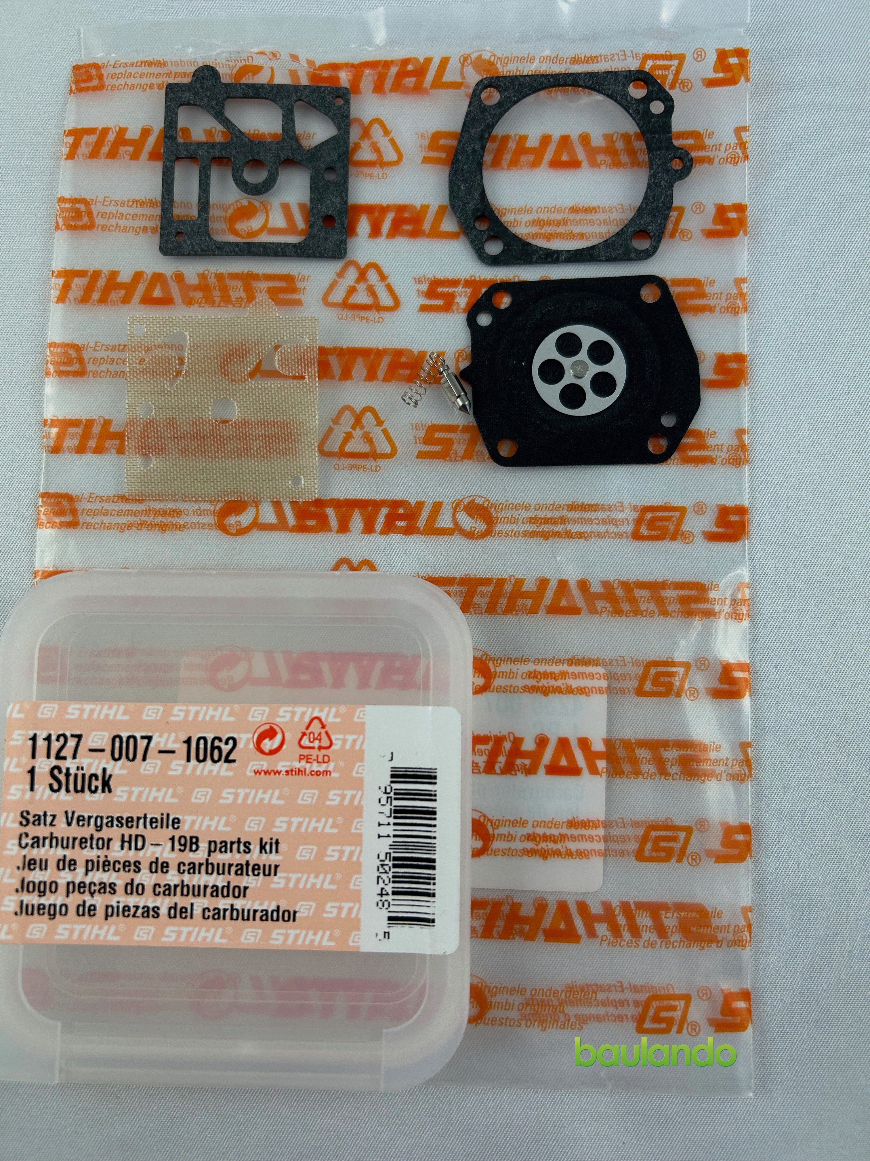 STIHL Ersatzfilter Vergaser Reparatursatz Membran Satz 11270071062, Zubehör für STIHL Geräte wie beschrieben