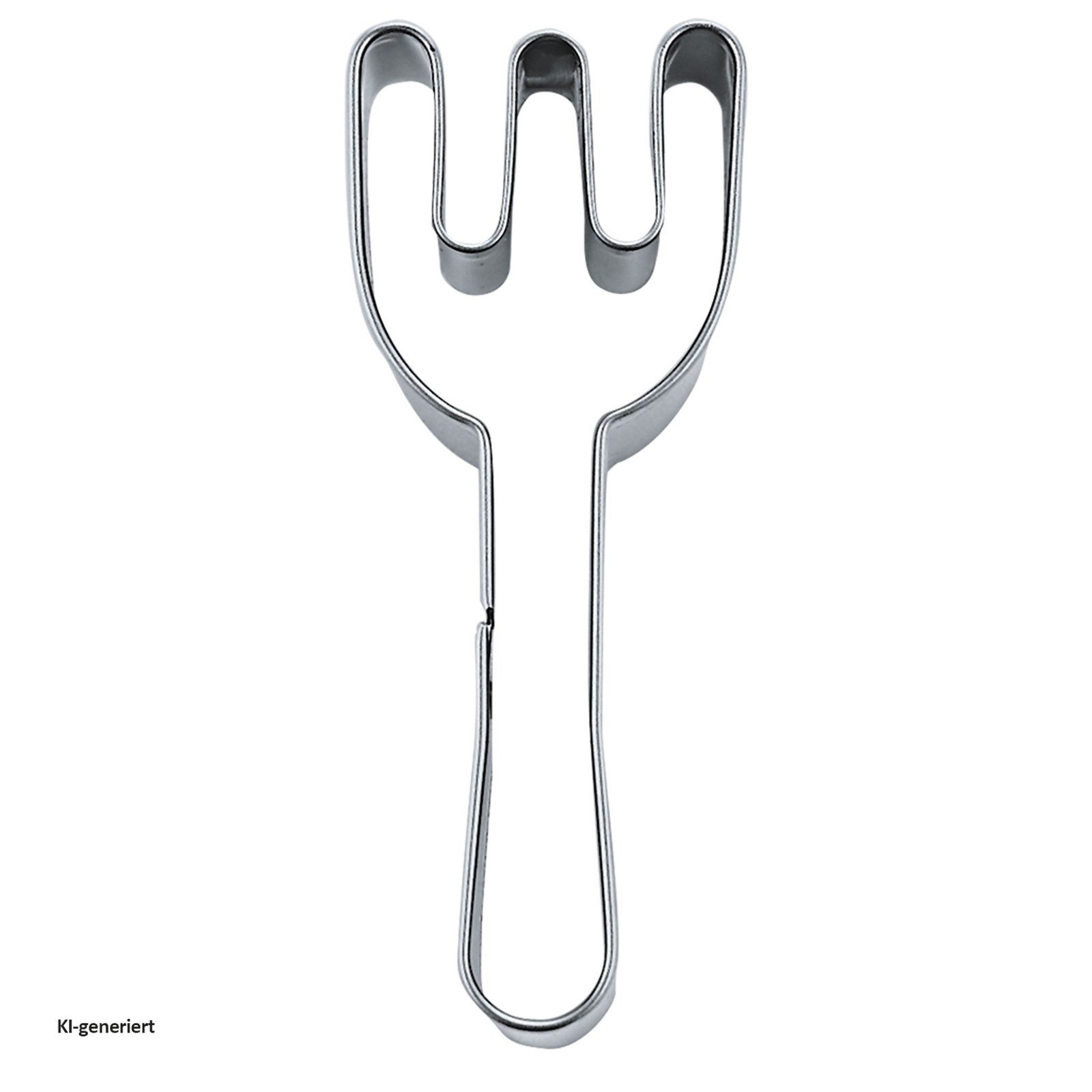 STÄDTER Ausstechform Ausstechform Gabel Tiere, Edelstahl, (Stück, 1-St., 1 Ausstechform), Backförmchen