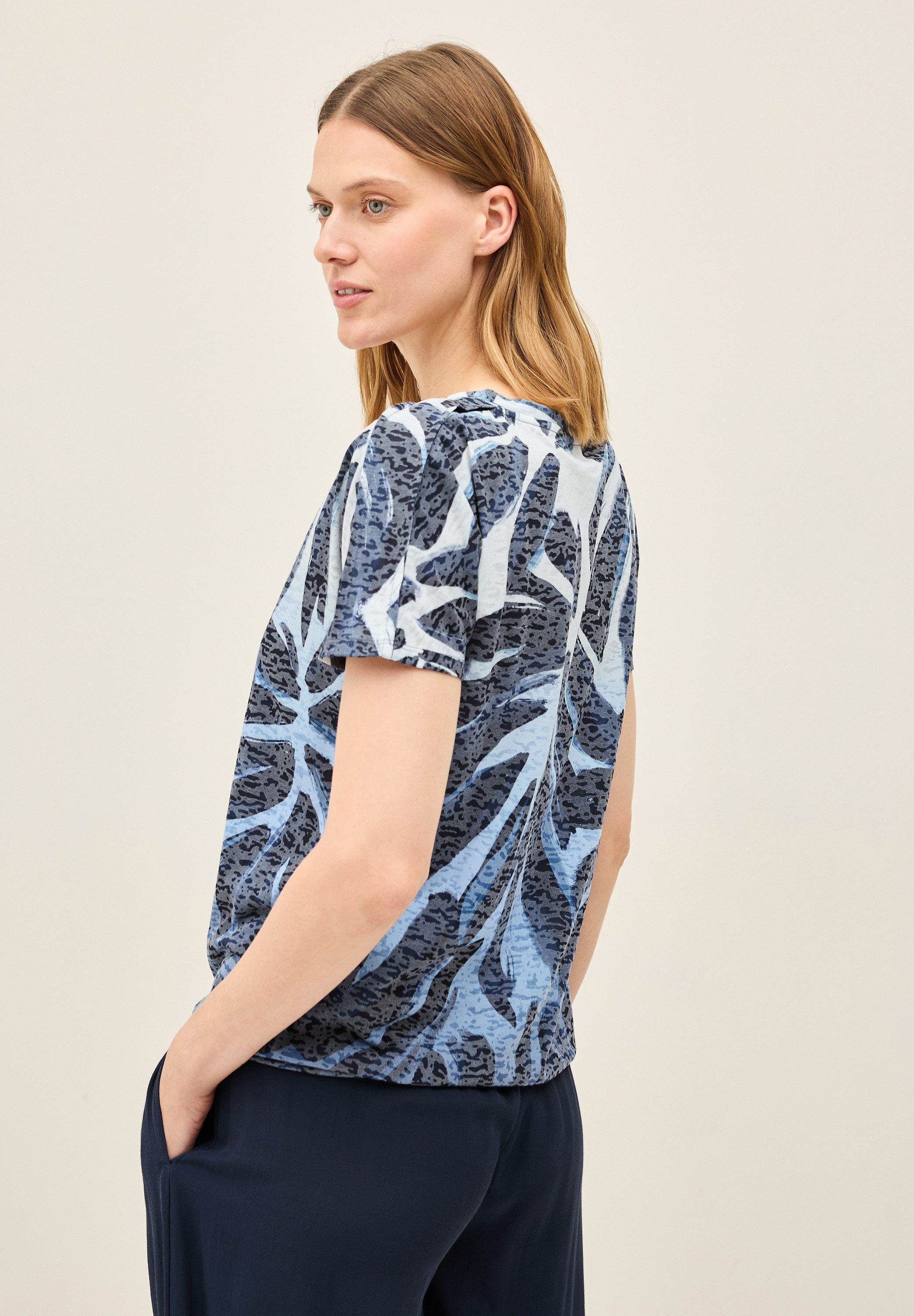 CECIL Print-Shirt in Ausbrenner-Optik und mit günstig online kaufen