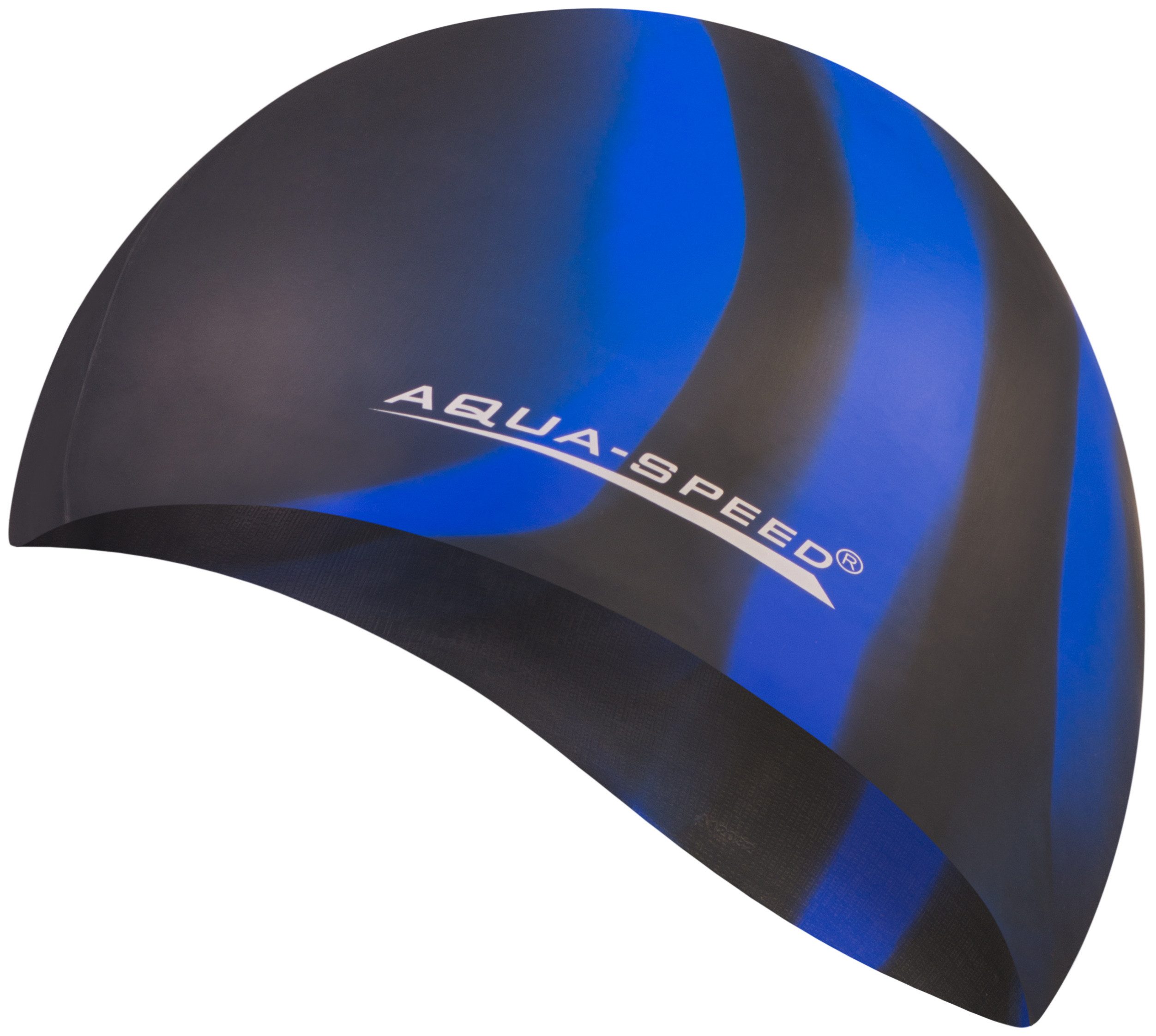 Aqua Speed Badekappe Batik Schwimmkappe – Ergonomische Silikonmütze für Pool & Meer (Perfekte Silikonhaube – schützt Haare vor Chlor & Wasser), Schwimmt nicht weg – bleibt sicher bei jeder Bewegung