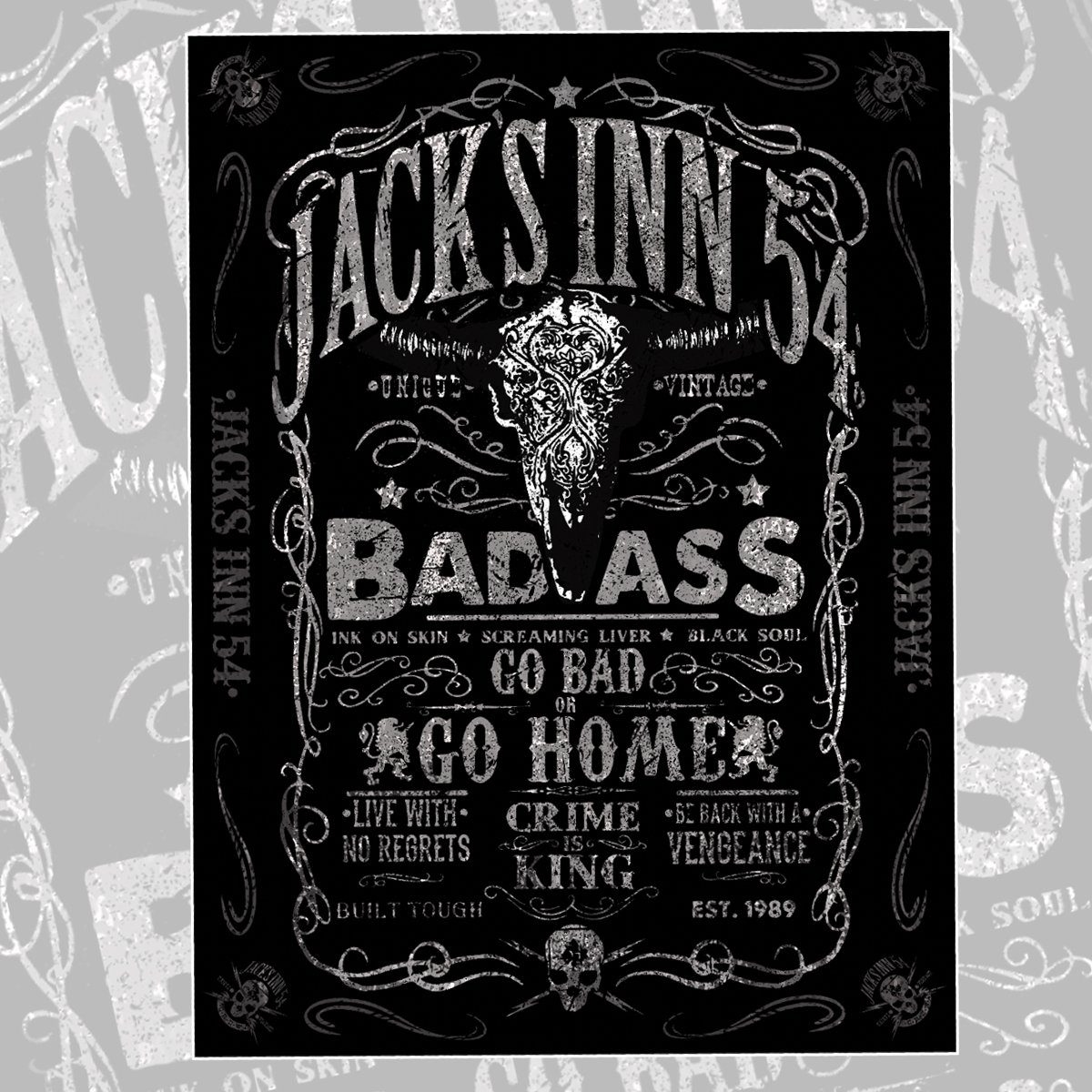 JACK'S 54 Ass INN Bad Decke, Wohndecke