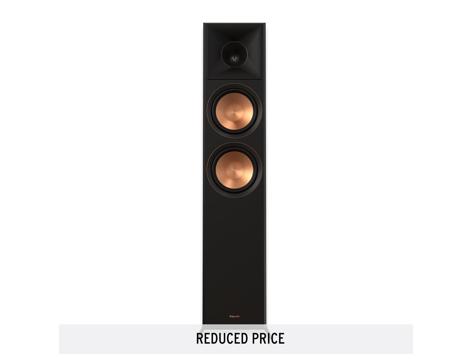 Klipsch Klipsch RP-6000F II Standlautsprecher (Stück) schwarz Stand-Lautsprecher