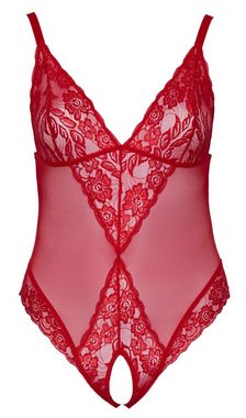 Cottelli CURVES Body-Ouvert Cottelli CURVES - Body ouvert rot 2XL