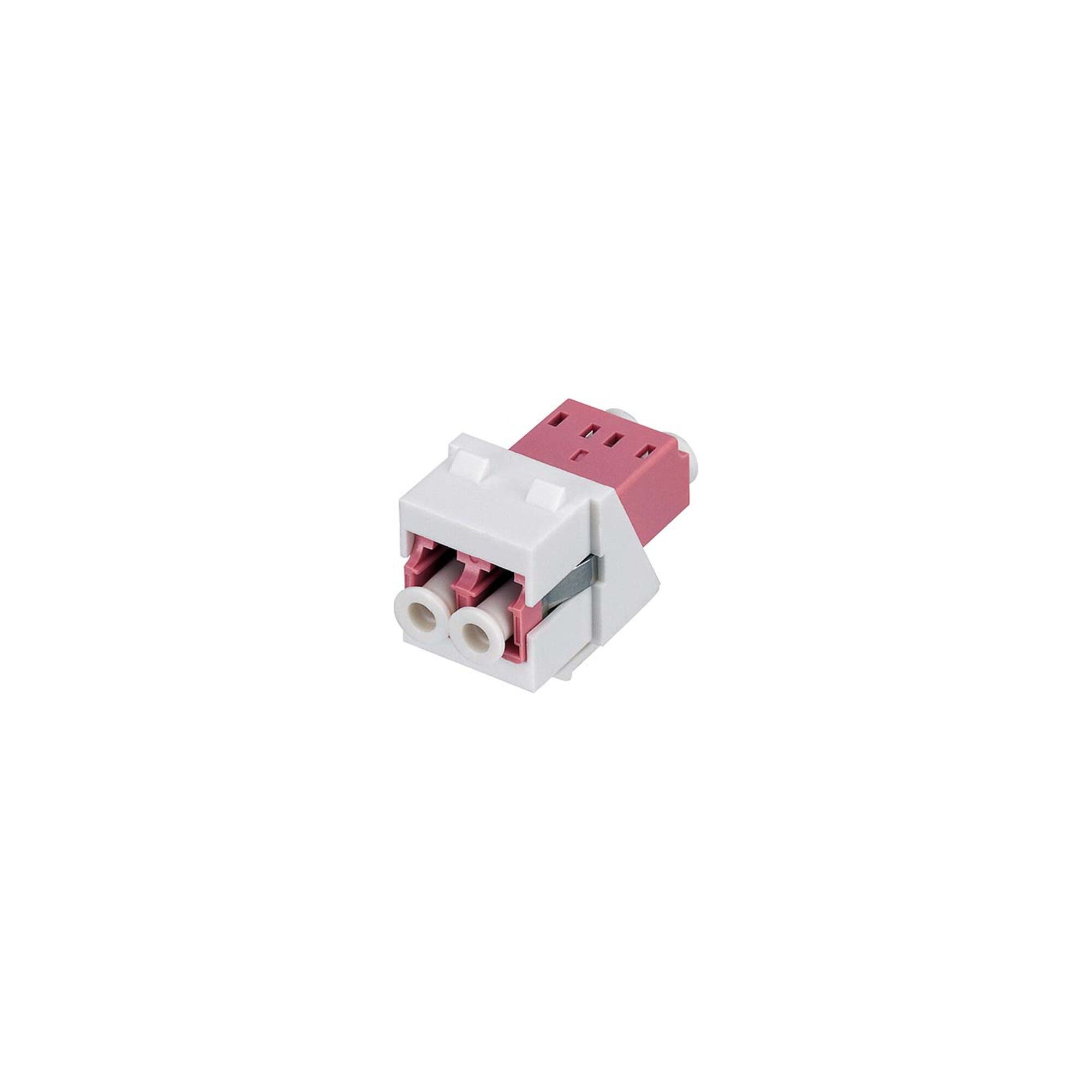 Rutenbeck Grundkörper Rutenbeck LC-D Keystone Modul MM, OM4 vio, rws KMK-LC-D vio rw