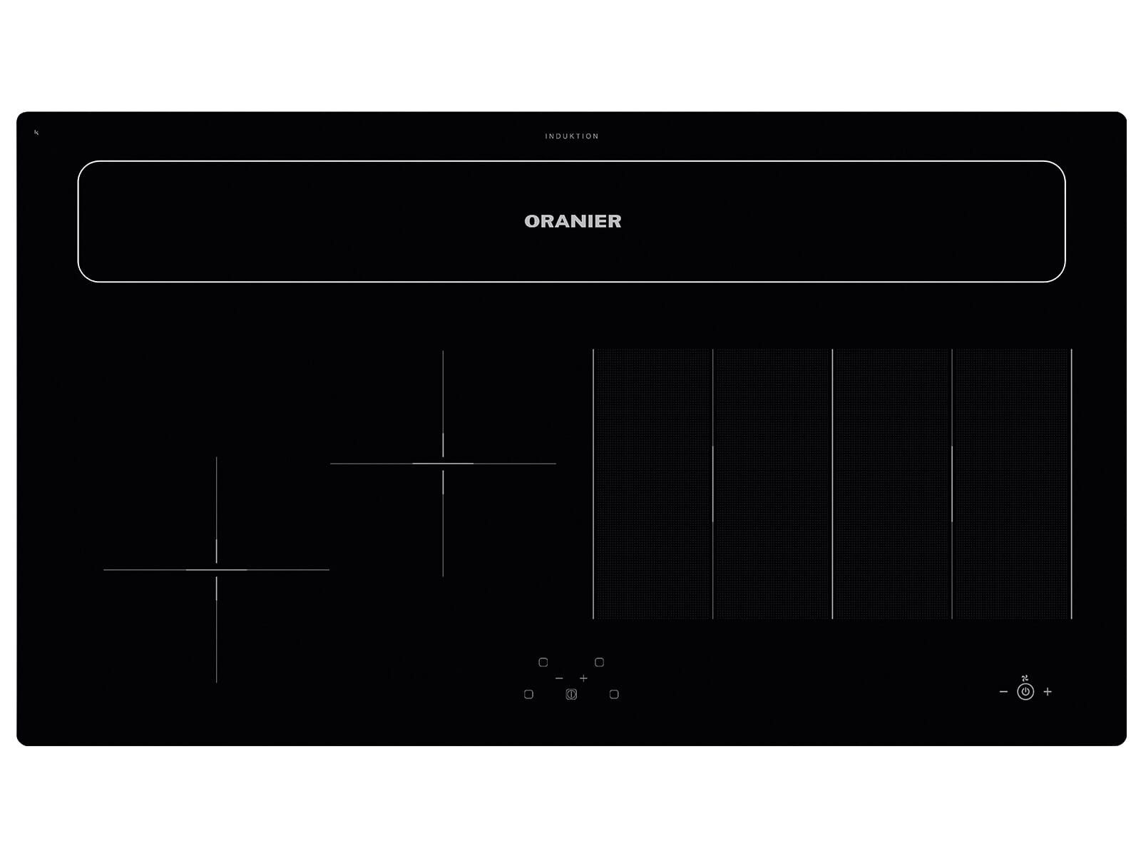 Oranier Kochfeld mit Dunstabzug 1092 53, Timer, TouchControl-Bedienung