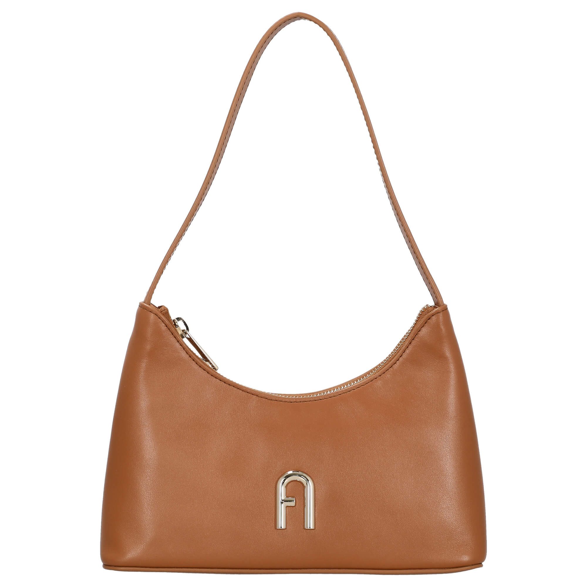 Umhängetasche Diamante Mini - Schultertasche 24 cm (brandy)