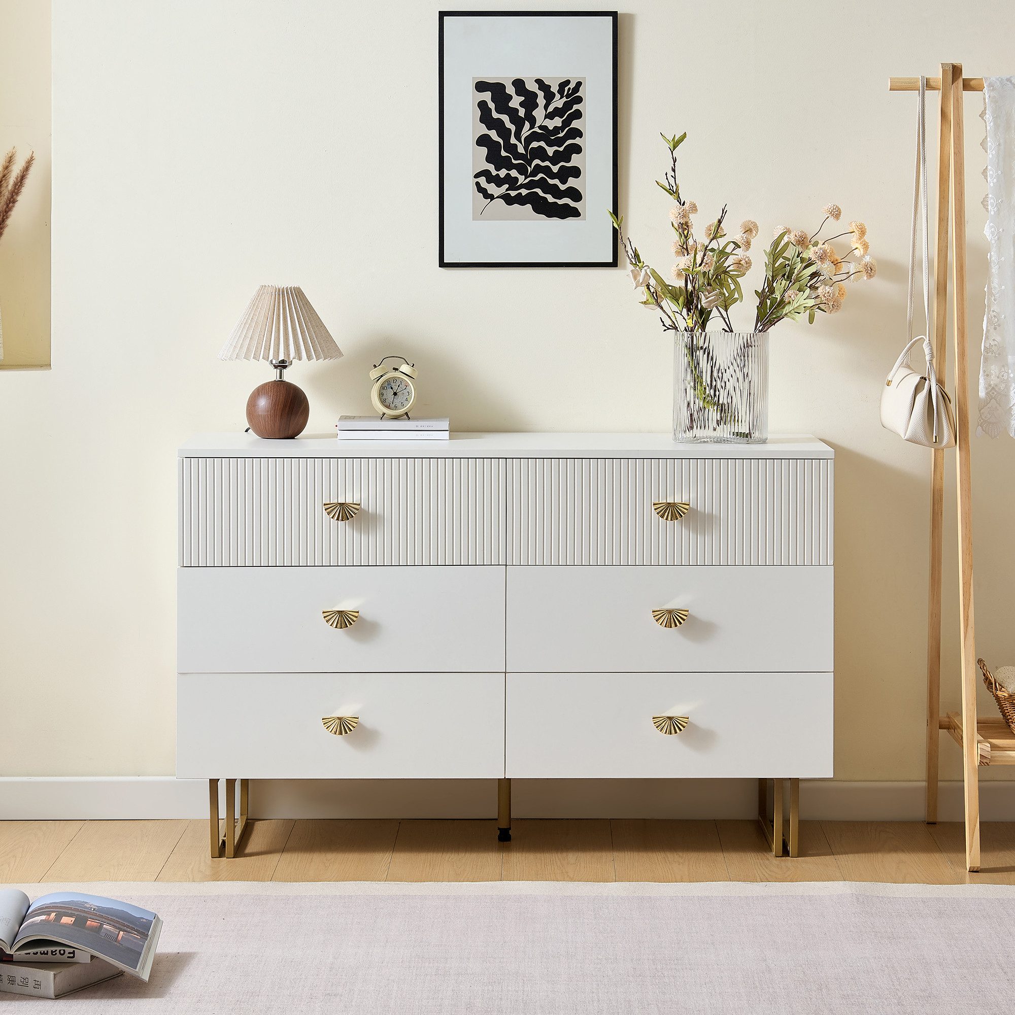 Sideboard Weiß Kommode Anrichte
