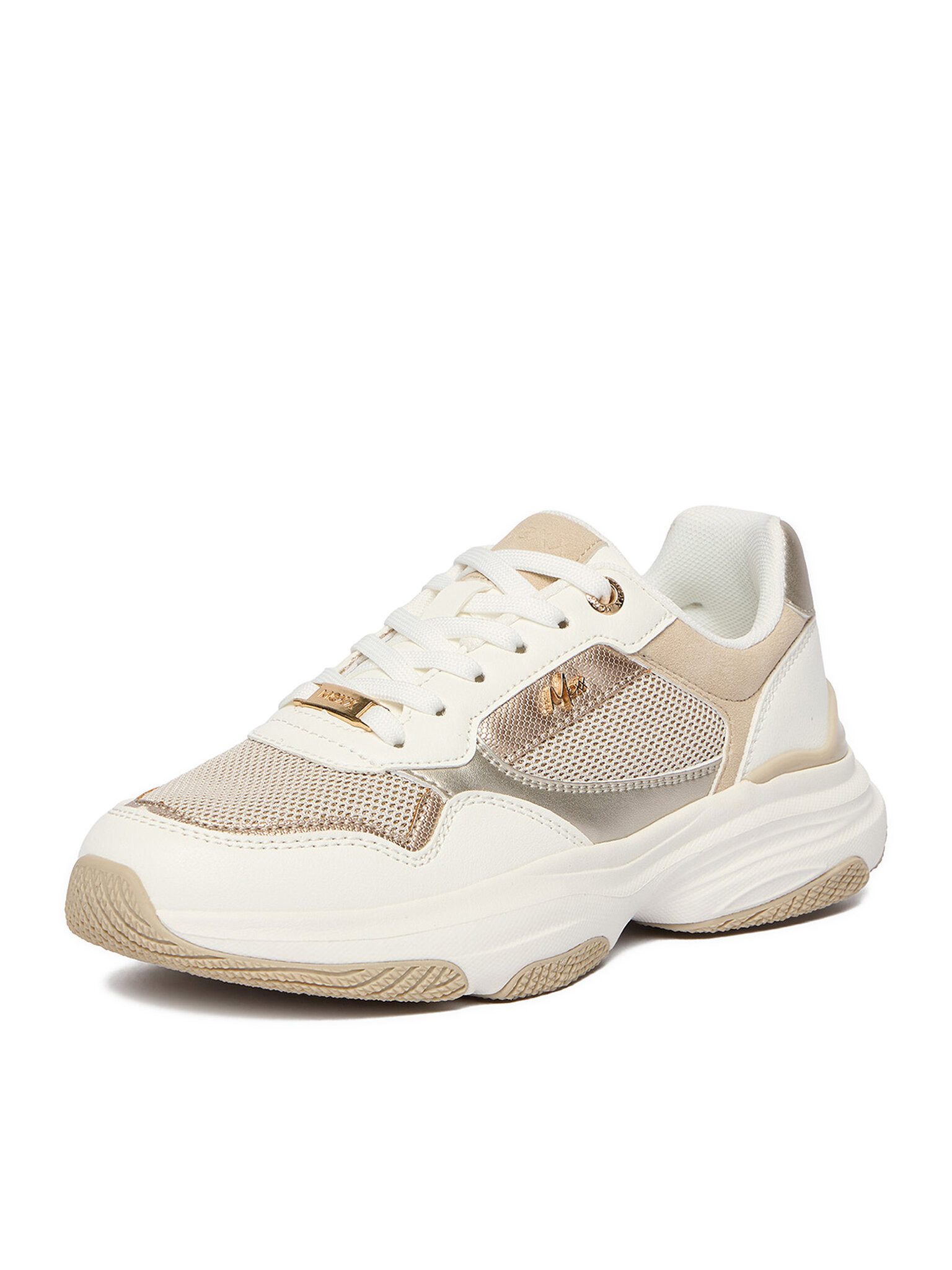 Mexx Mexx Damenschuhe Weiß MEXX-EO-MI001011661W Weißgold Sneaker
