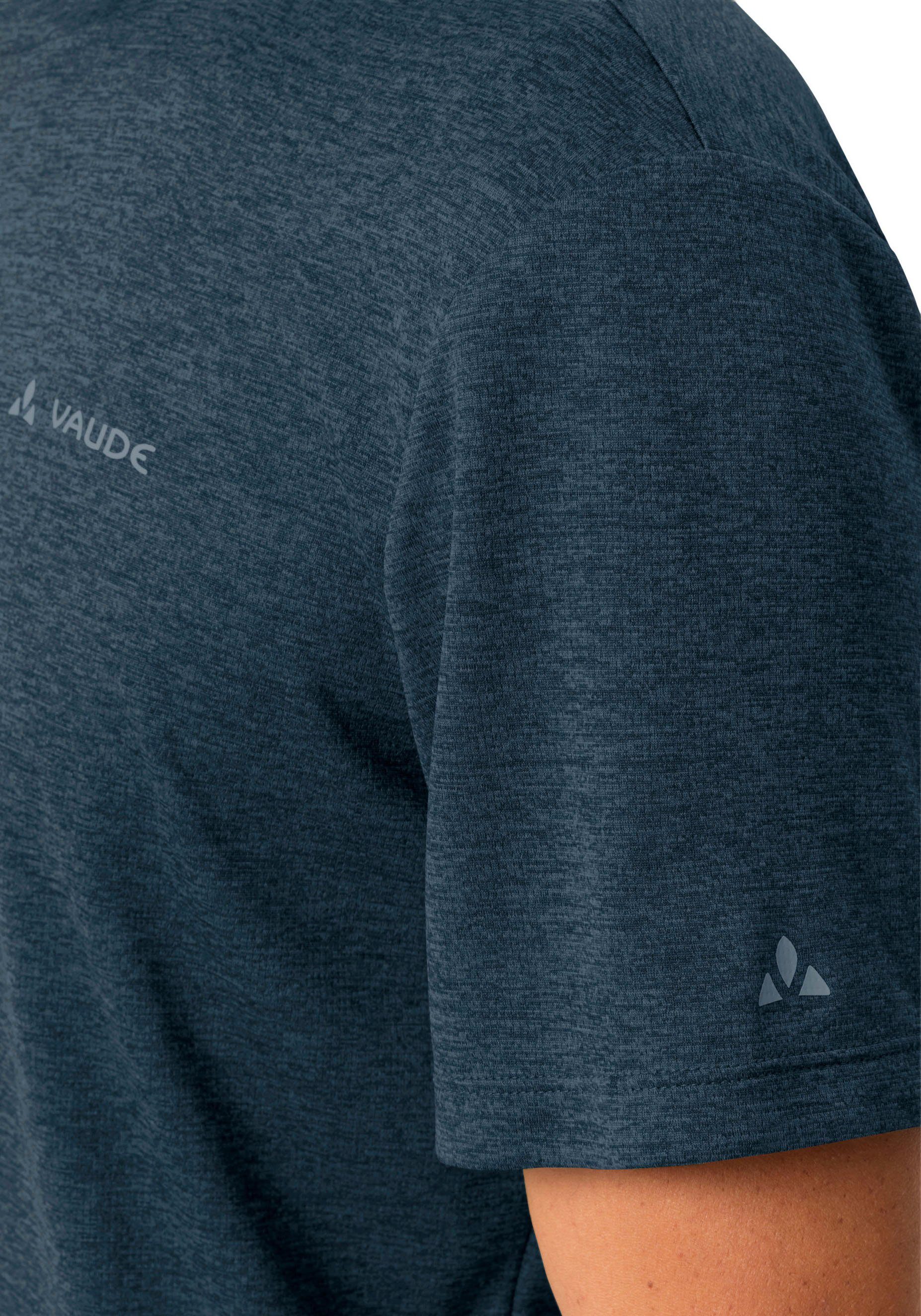 VAUDE Funktionsshirt MEN'S ESSENTIAL T-SHIRT (1-tlg) Basic-Passform, Rundhalsausschnitt, schnelltrocknendes Polyester