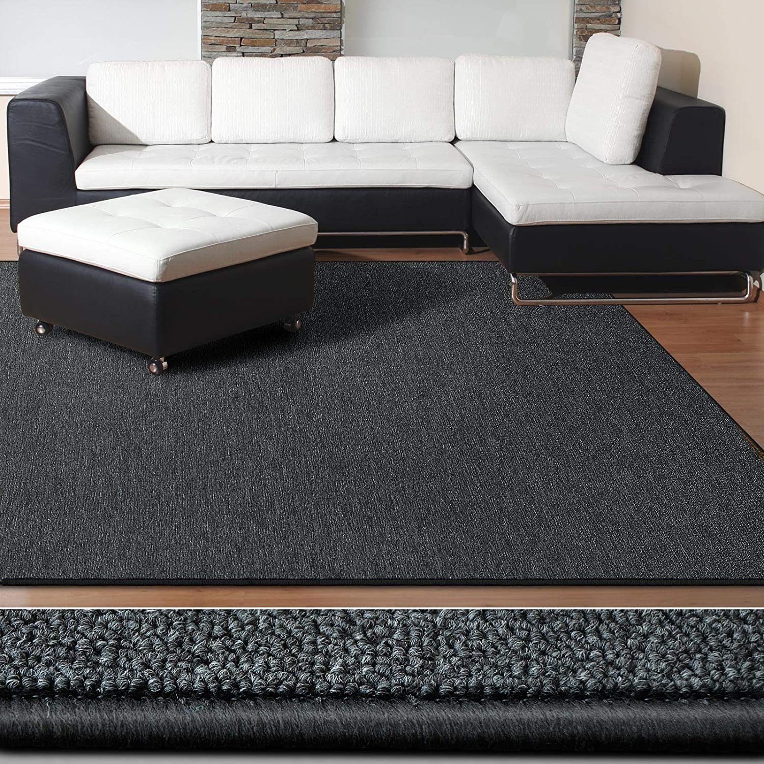 Karat Teppich Athen, verschiedene Größen, verschiedene Farben, Teppichläufer, rechteckig, Höhe: 4 mm, 100% Polypropylen