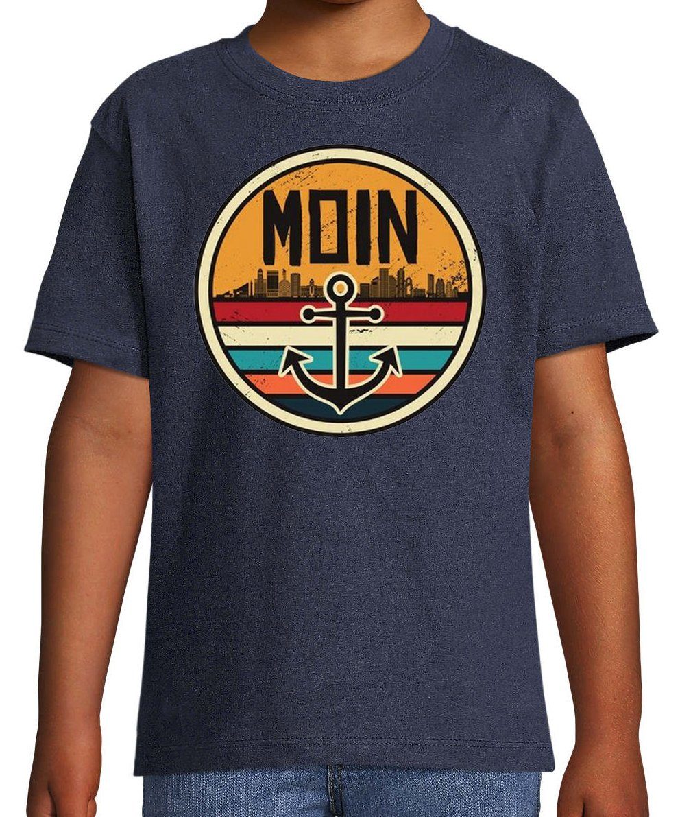 Youth Designz T-Shirt Moin Kinder Shirt für Jungen und Mädchen mit lustigem Frontprint
