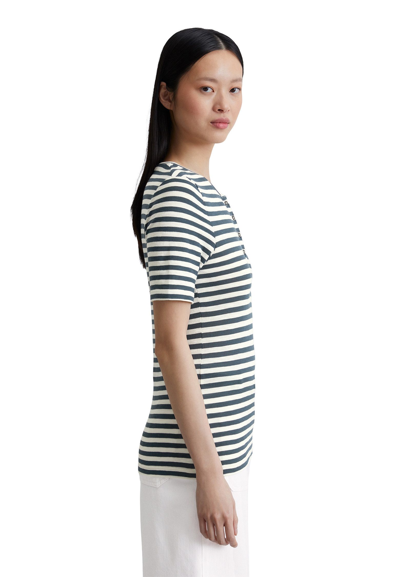 Marc O'Polo T-Shirt aus softem Ringel-Jersey günstig online kaufen