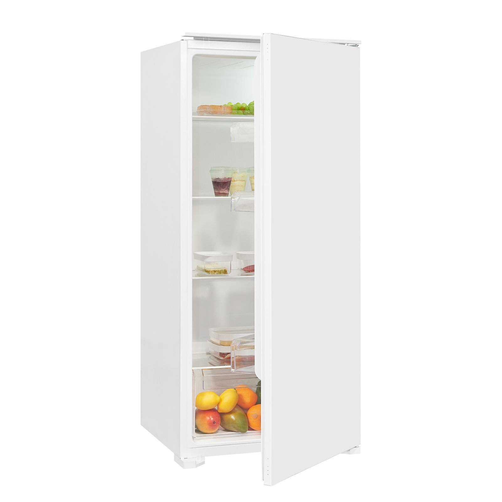 Bild von vonReiter Einbaukühlschrank VREVKS12211-040F, 122.7 cm hoch, Vollraum für 199 L Kühlgut, Innenbeleuchtung, Schlepptür