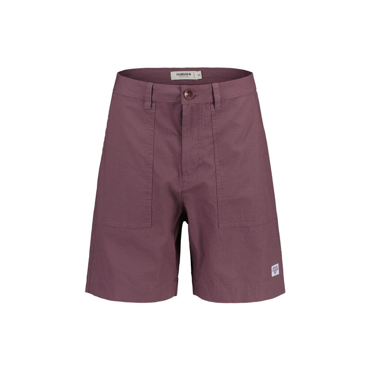 Maloja Funktionsshorts RubihornM. Damen Shorts aus Bio-Baumwolle im Relaxed Fit. Knielang mit großen