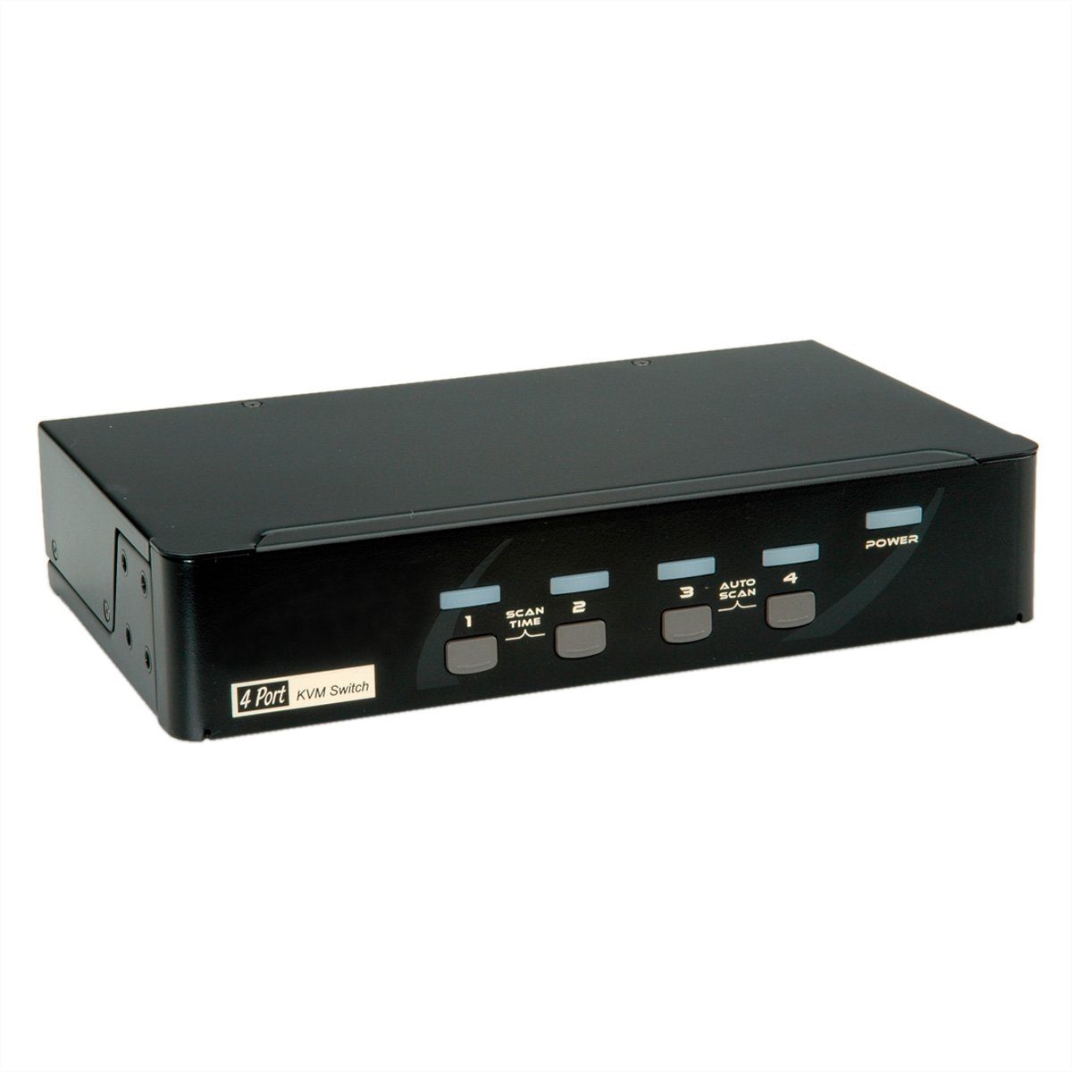 DisplayPort USB 2.0 KVM Switch, 1 User - 4 PC Computer-Adapter