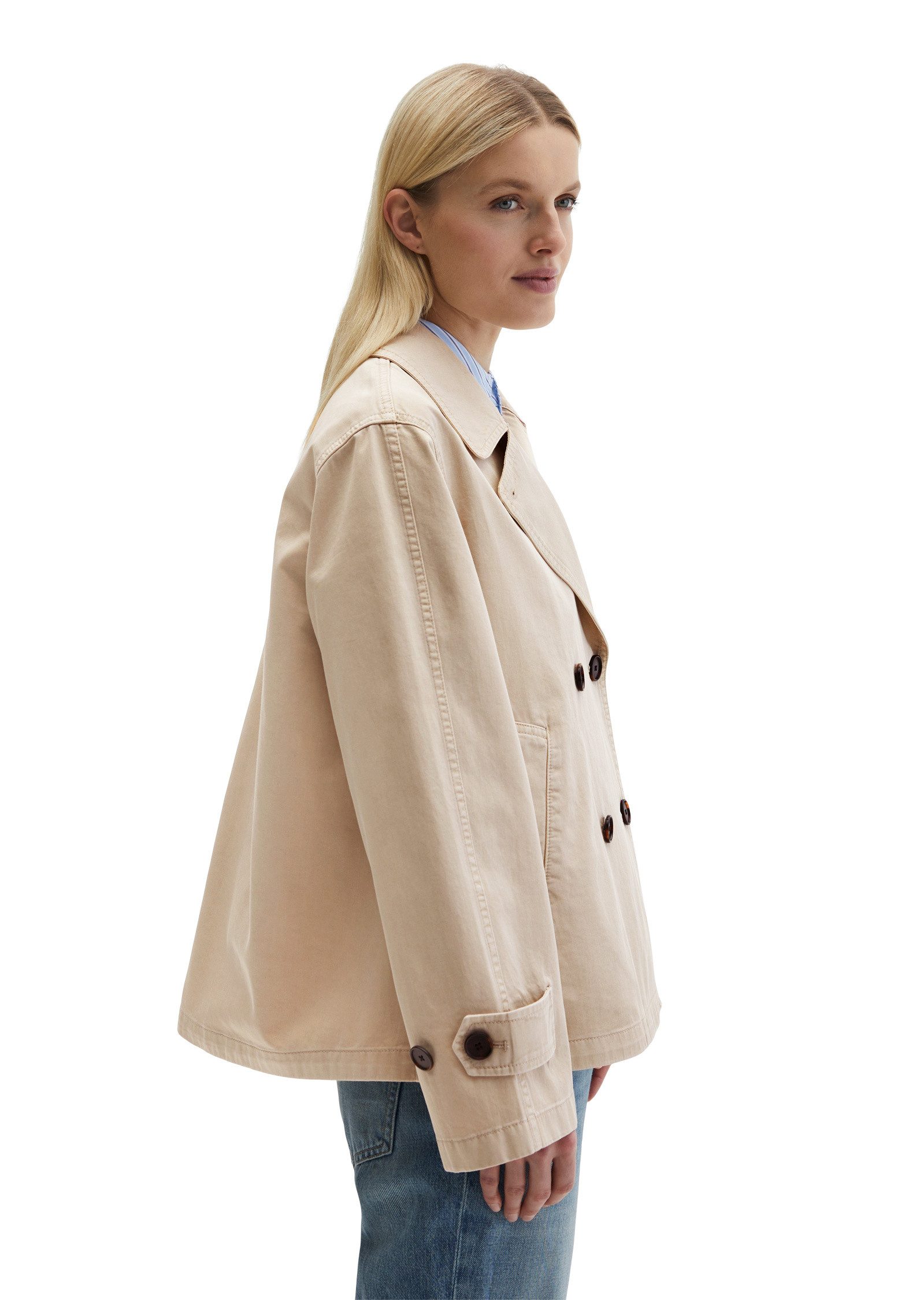 Marc O'Polo Outdoorjacke aus Organic Cotton-Twill