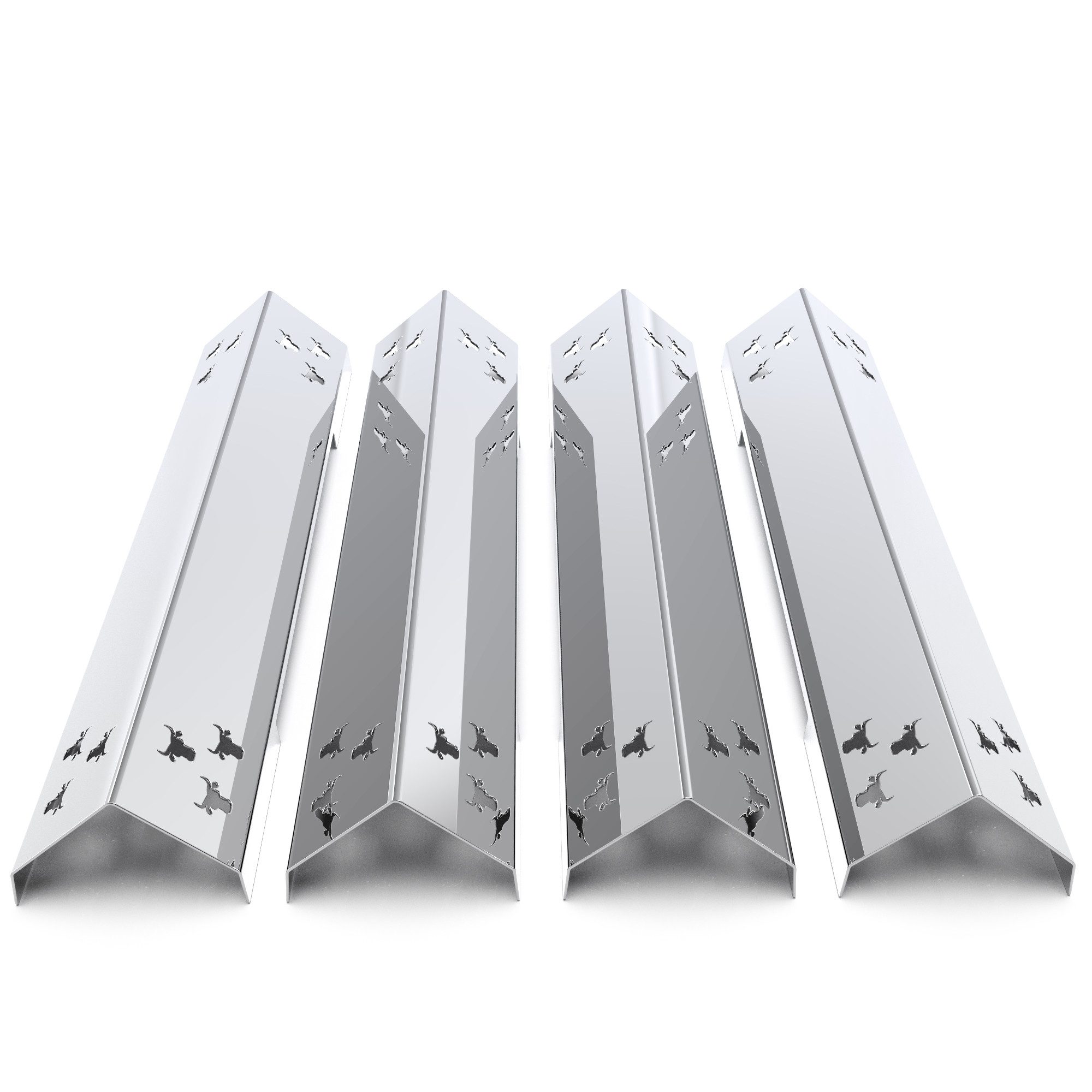 tuning-art Grillerweiterung GA12 Brennerabdeckung Edelstahl für alle Rösle Videro G4 & Sansibar
