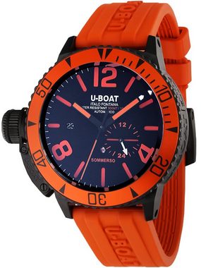 U-Boat Taucheruhr U-Boat 9543 Sommerso Orange IPB Automatik Herrenuh