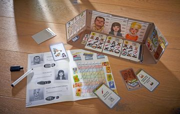 Haba Spiel, Detektiv-Spiel The Key Sabotage im Lucky Lama Land, Made in Germany