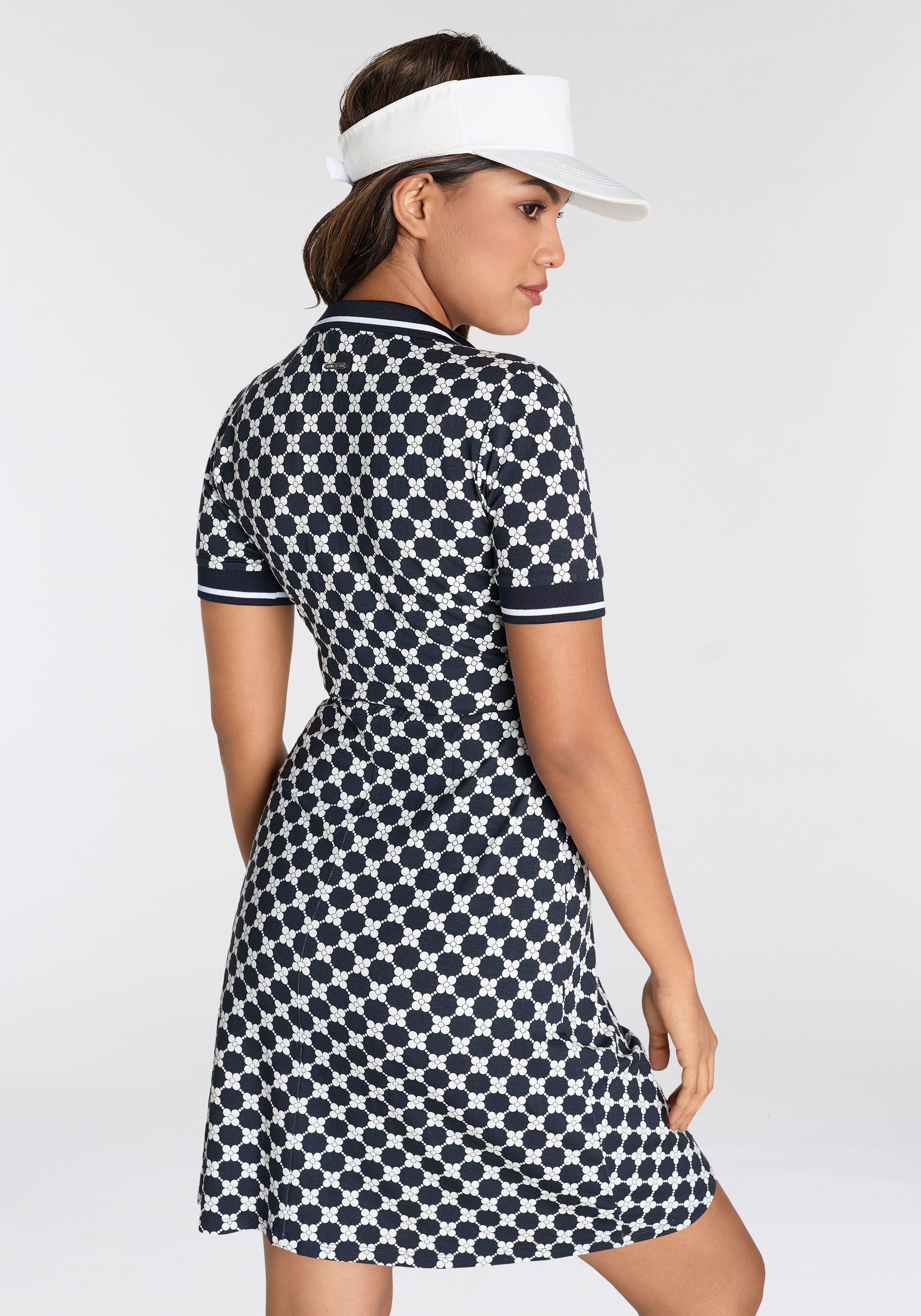 Laura Scott Polokleid mit modischem Allover-Print günstig online kaufen