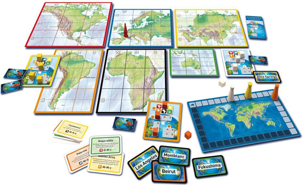 Image of Kosmos Spiel, Geografie-Spiel »Die Welt - Singapur, wo liegt das nur?«, Made in Germany
