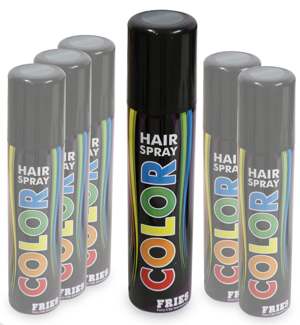 Fries Haarfarbe Haarspray Color Hair Spray Farbspray Haare Haar Sprühdose Farben 100ml, 1-tlg.