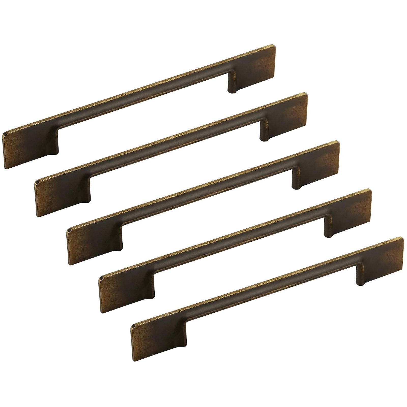 SO-TECH® Möbelgriff Bügelgriff ALVAR, BA 48 - 320 mm, inkl. Schrauben (5-St), BA 160 mm Altmessingoptik von SCHÜCO ALU COMPETENCE