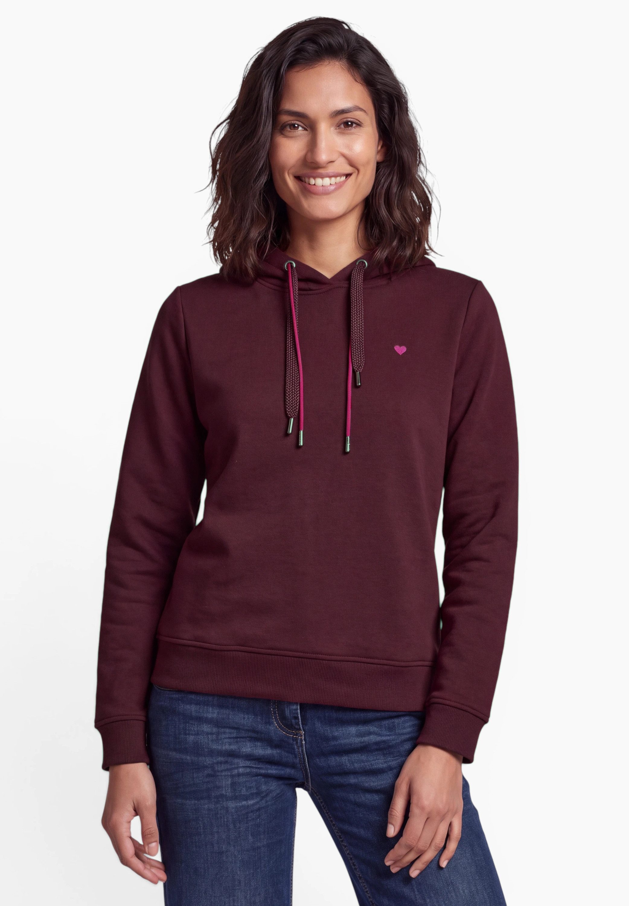 CECIL Hoodie im soften Baumwoll-Mix