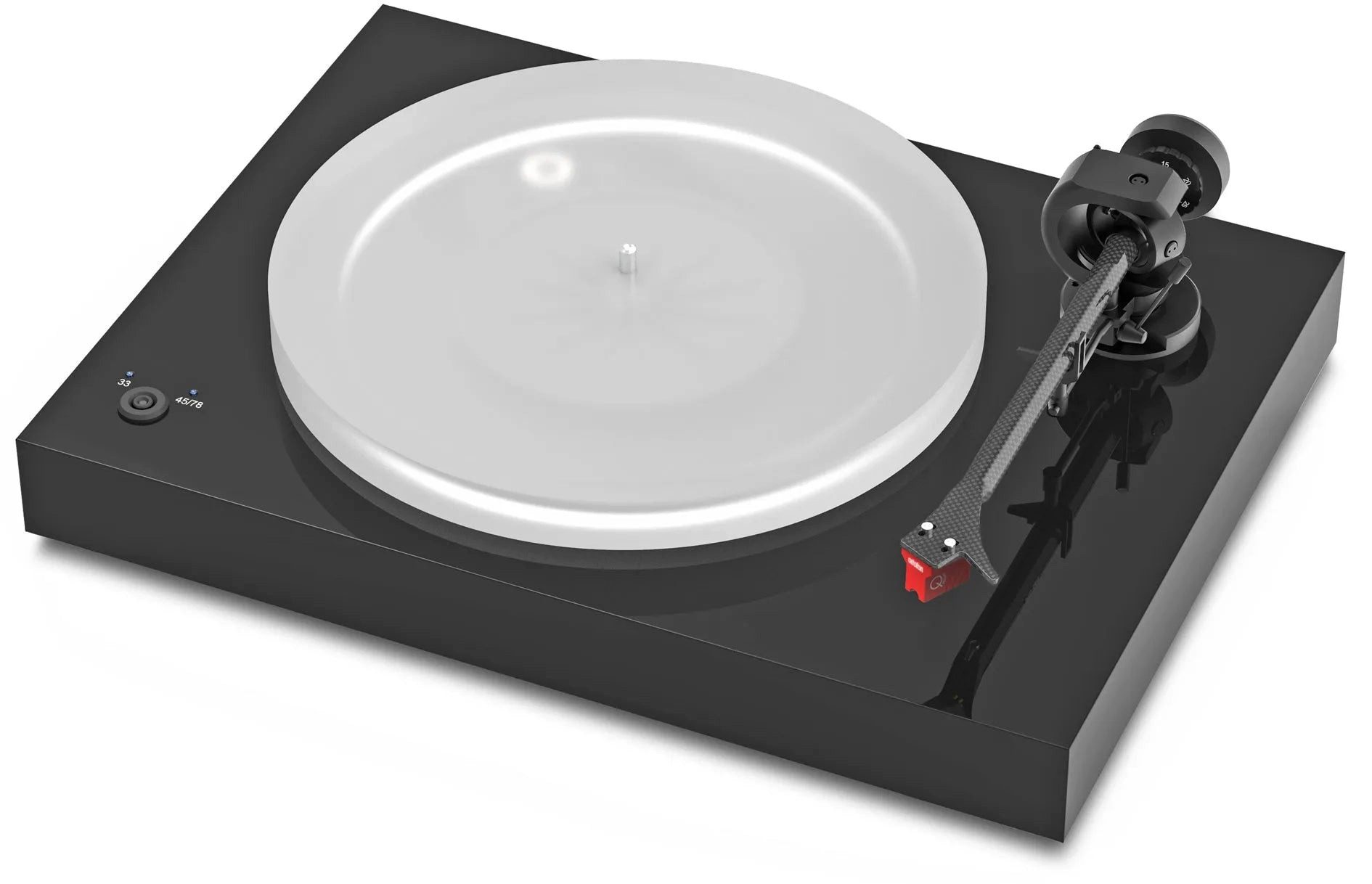 Pro-Ject X2 B - ohne Tonabnehmer / Seidenmatt Schwarz Plattenspieler