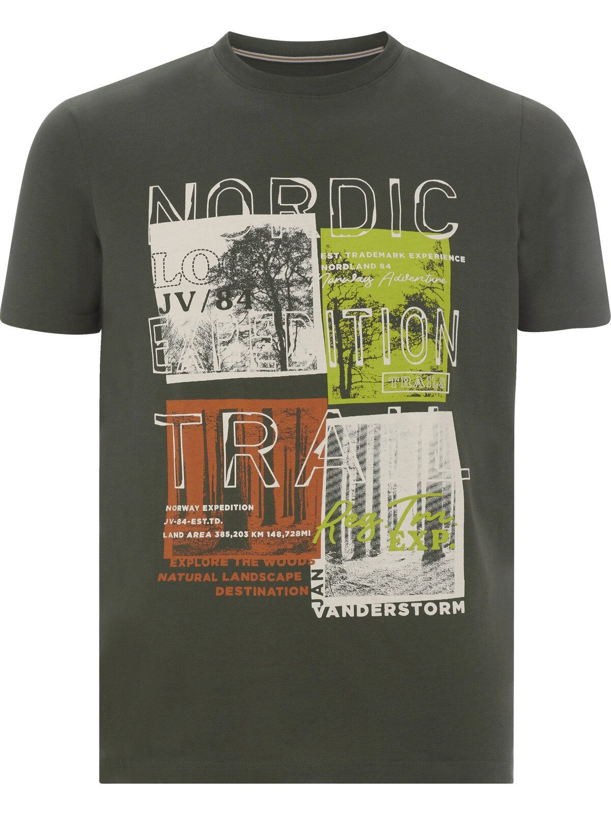 Jan Vanderstorm T-Shirt TANDRUP aus luftiger Baumwolle