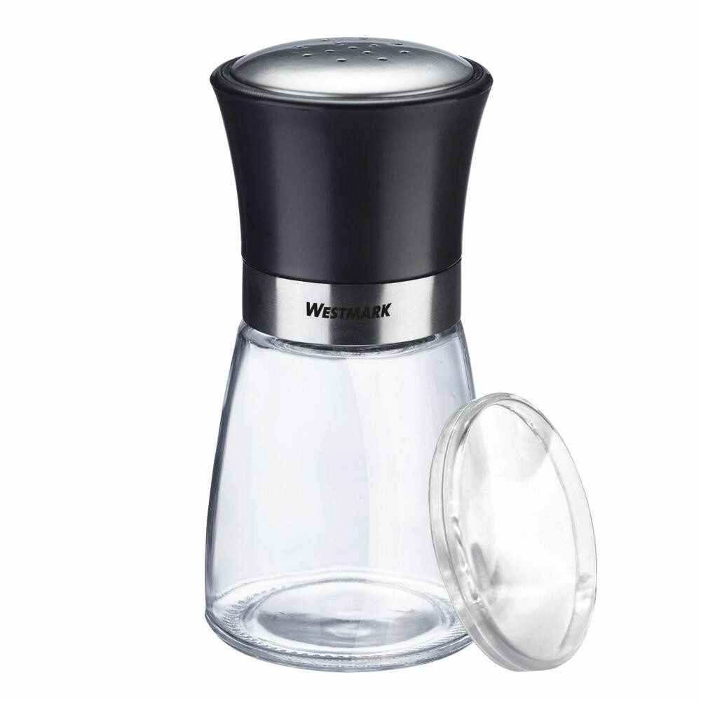 WESTMARK Salz- / Pfefferstreuer, Gewürzstreuer, Mit Aromadeckel, Feines Lochbild, Fassungsvermögen: