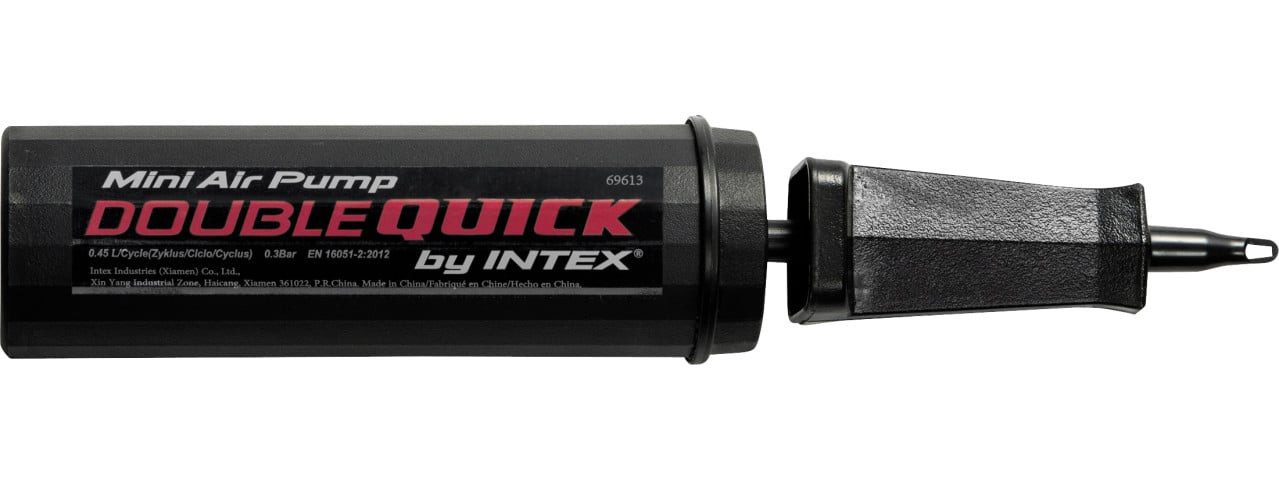Intex Campingliege Intex Pumpe Double Quick Mini Hand Pump