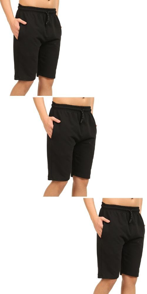 COMEOR Sweatshorts Kurze Hosen Herren-Sporthose Kurz Laufshorts Männer Bermuda Shorts (3-tlg)