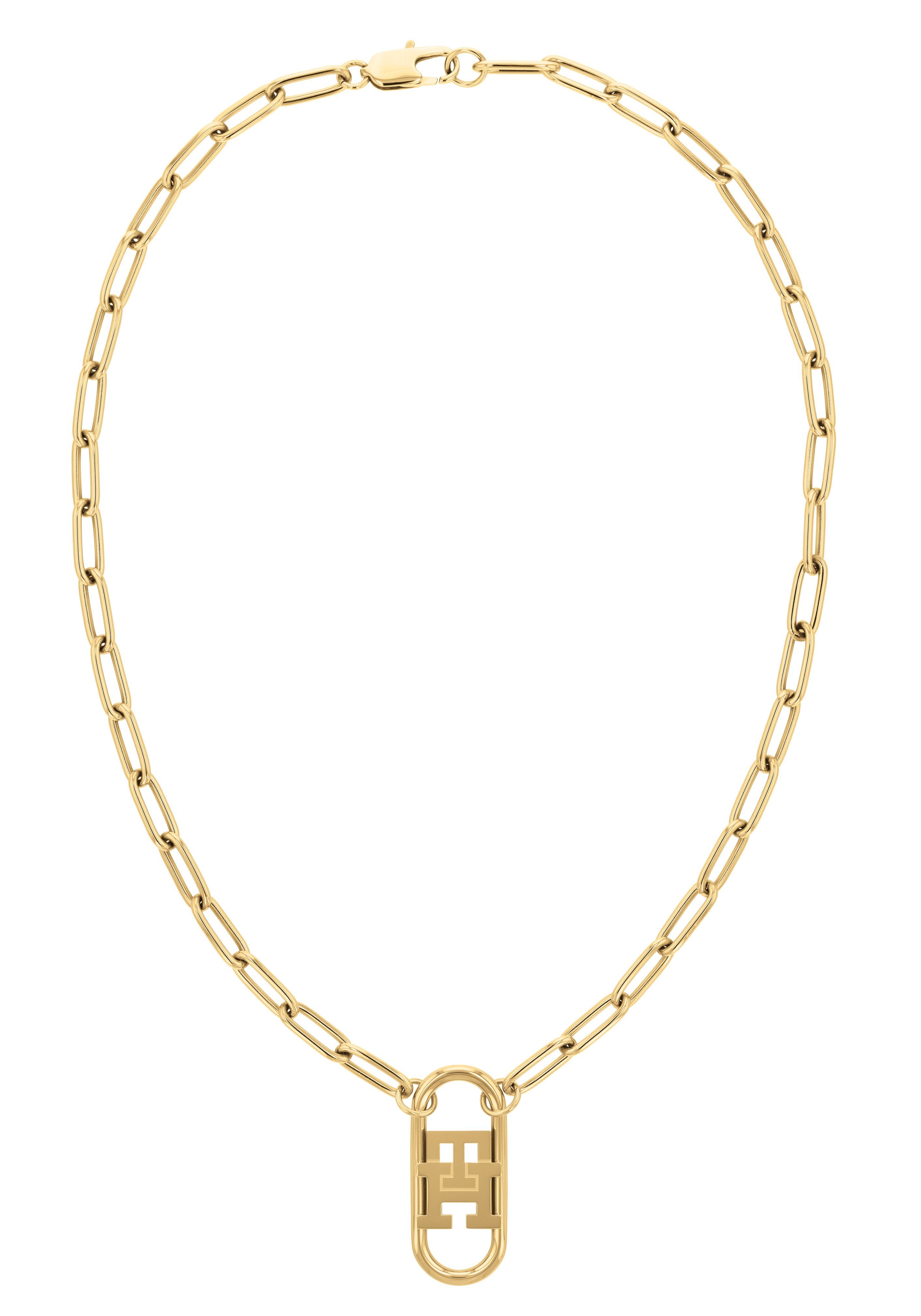 Tommy Hilfiger Kette mit Anhänger Schmu... Tommy Hilfiger Kette mit Anhänger Schmu...