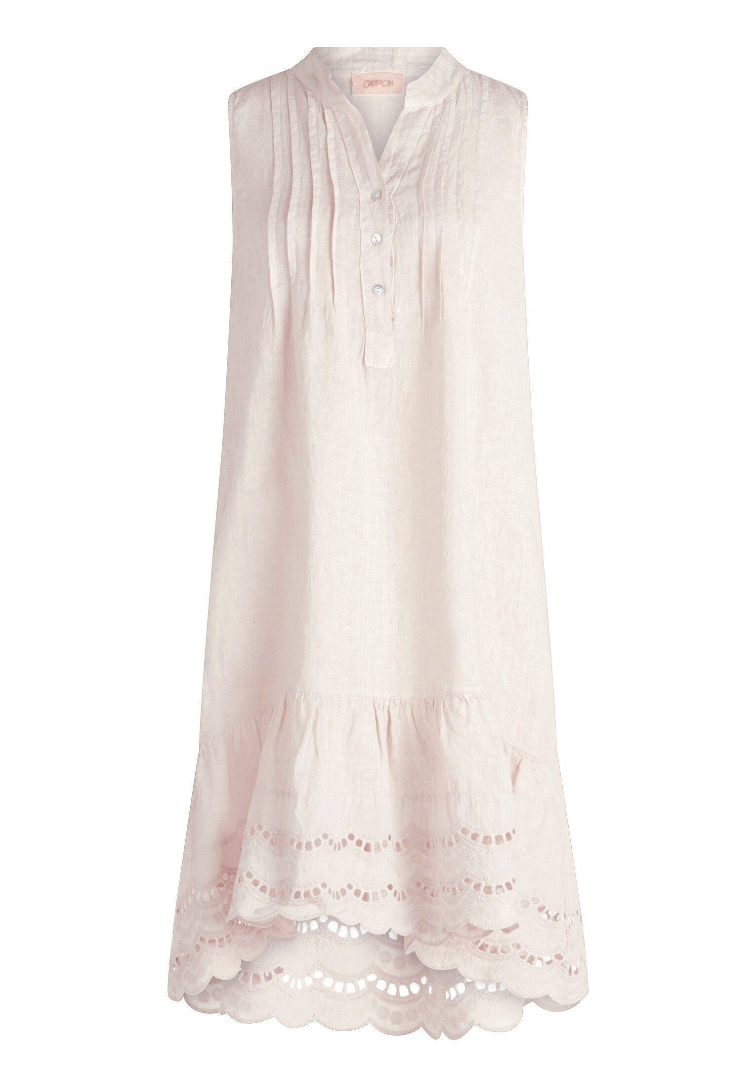 Cartoon Druckkleid Damen mit Stickerei