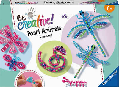 Ravensburger Kreativset Pearl Animals, Made in Europe; FSC®- schützt Wald - weltweit