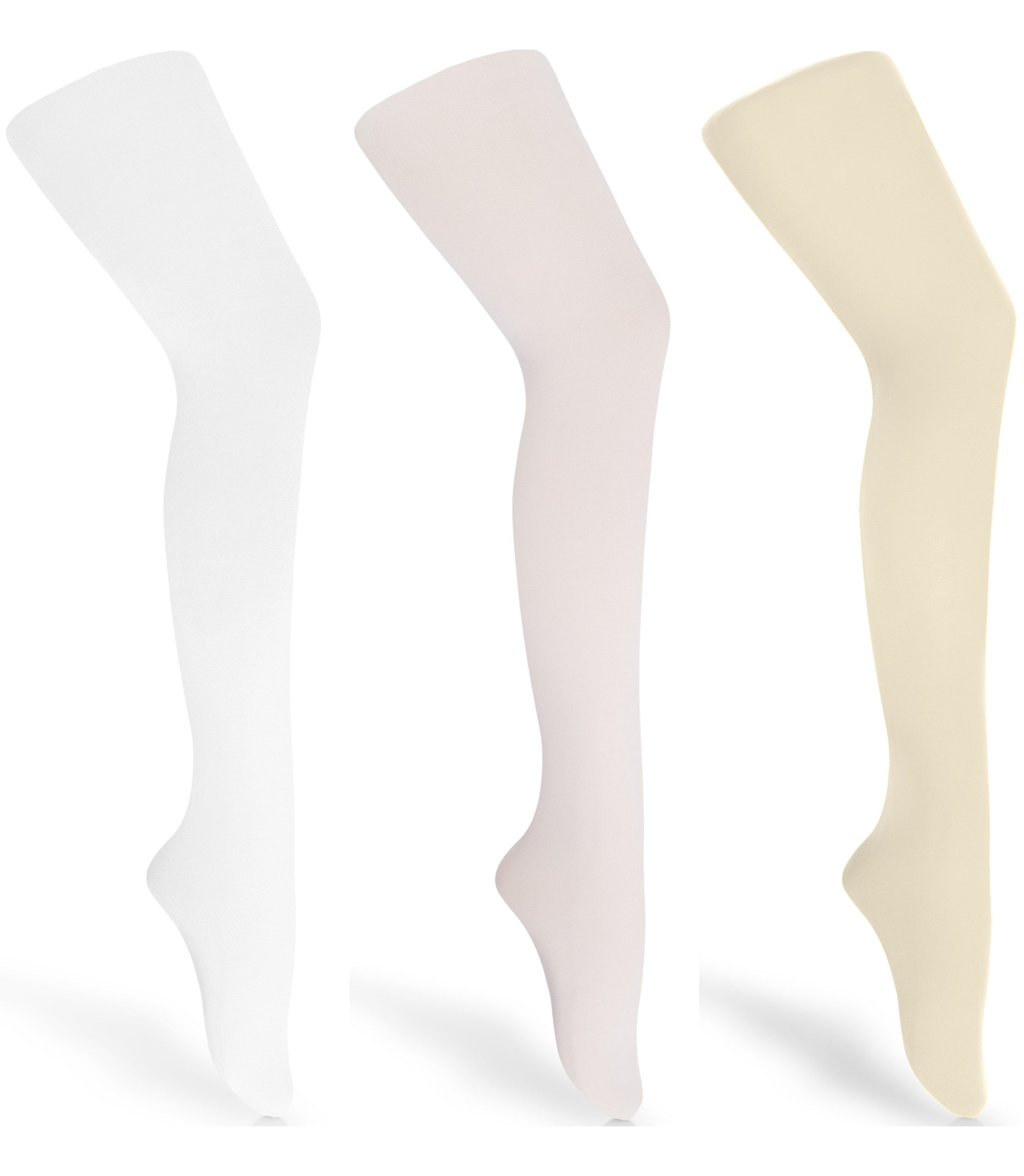 Merry Style Strumpfhose 3er Pack Kinder Strumpfhose für Mädchen Microfaser 60 DEN WL-010 60 DEN (1 St)