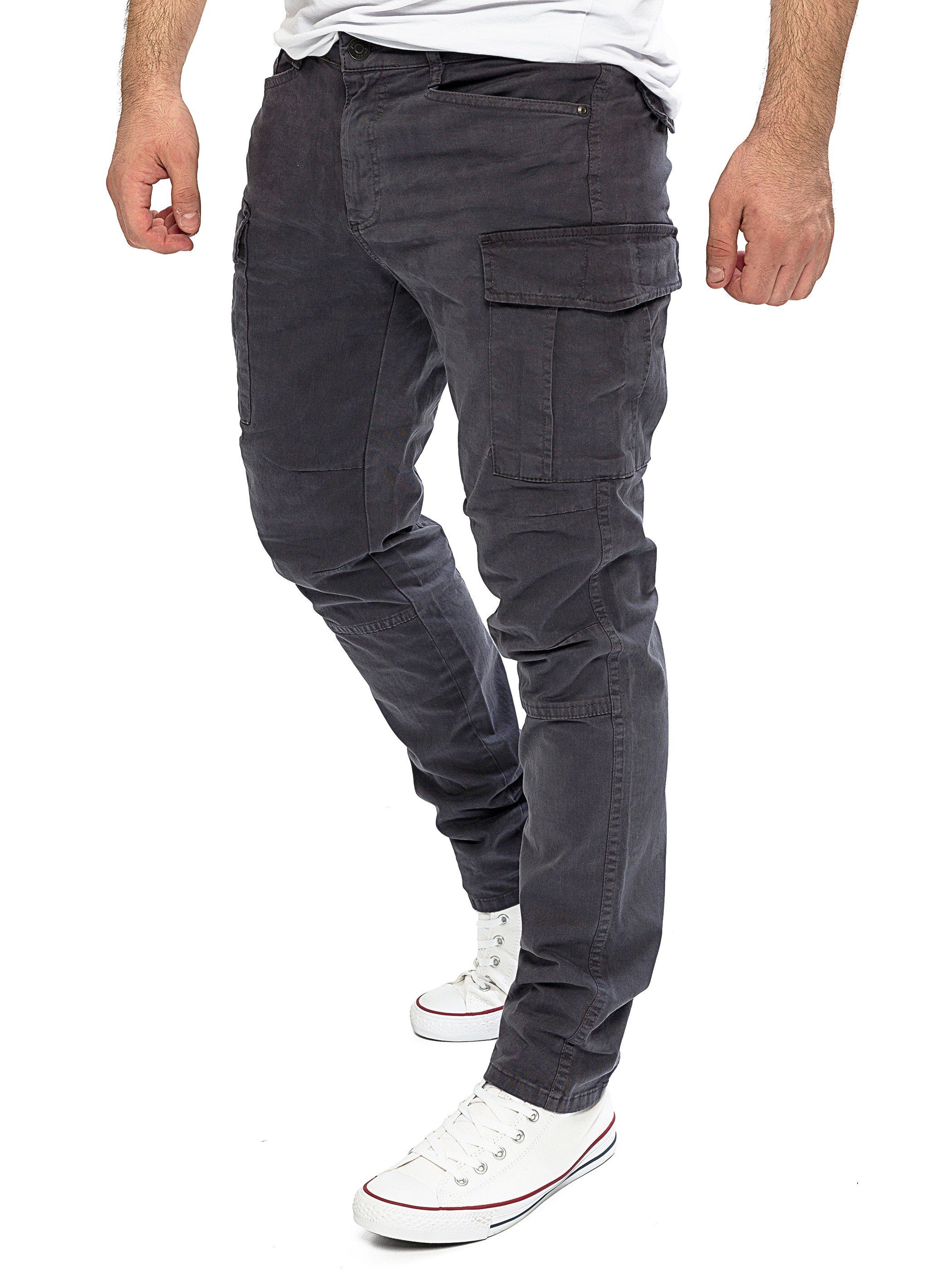 Yazubi Cargohose Cargo Chino Jayden (1-tlg) mit aufgesetzten Cargotaschen