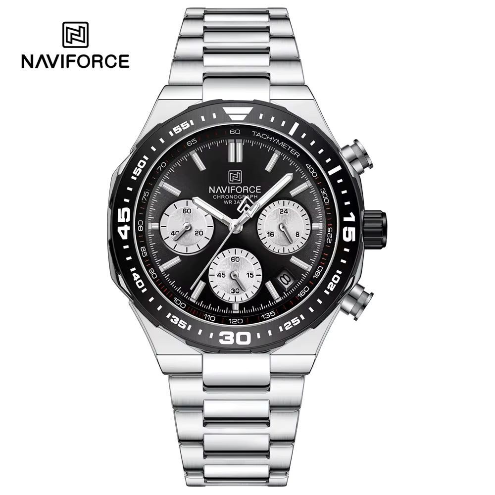 Quarzuhr NF 8049 Herrenuhr Color Chronograph Quarz Sport NF 8049