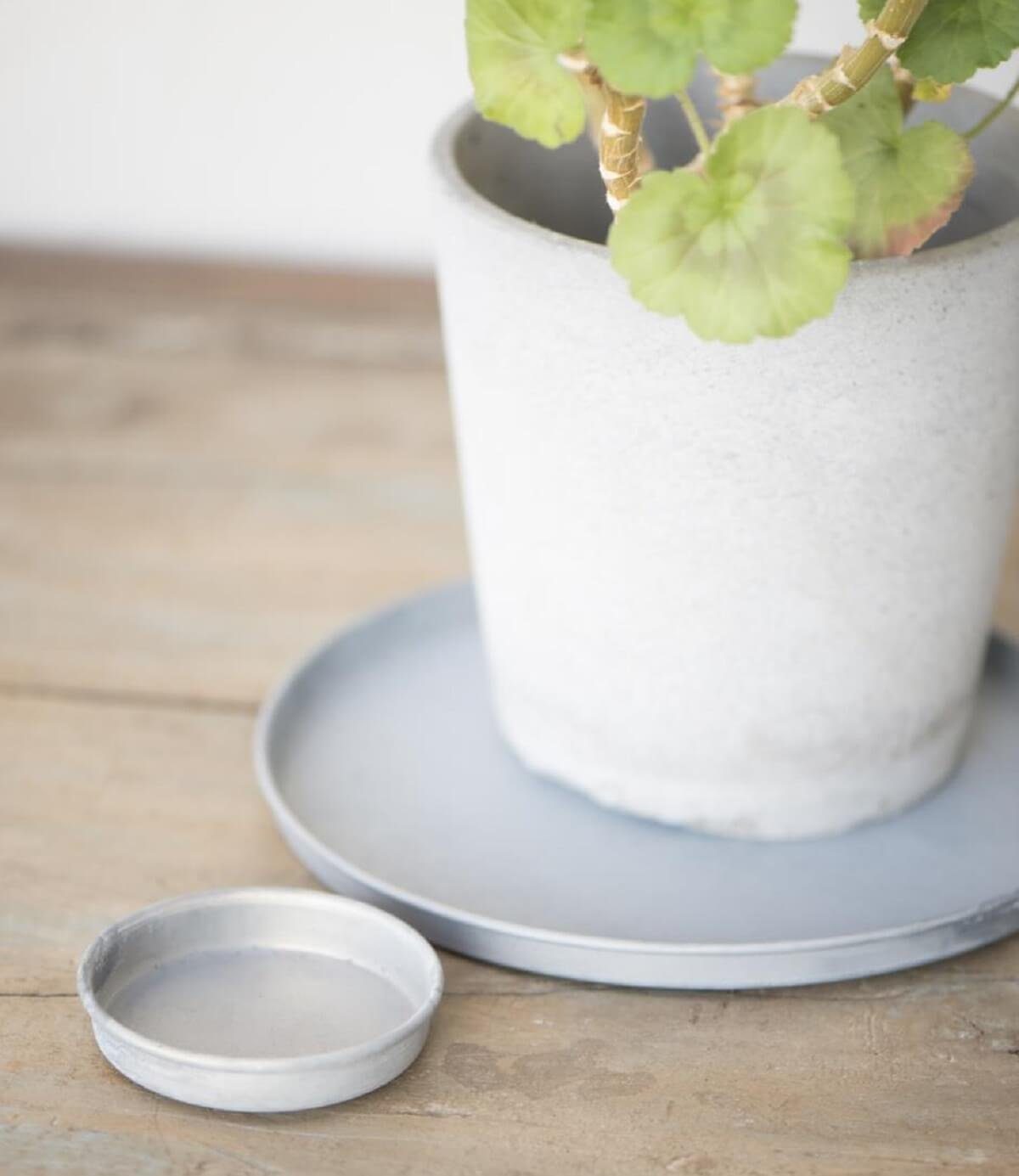 Ib Laursen Teelichthalter IB Laursen Kerzen Tablett Untersetzer Teller Zink günstig online kaufen