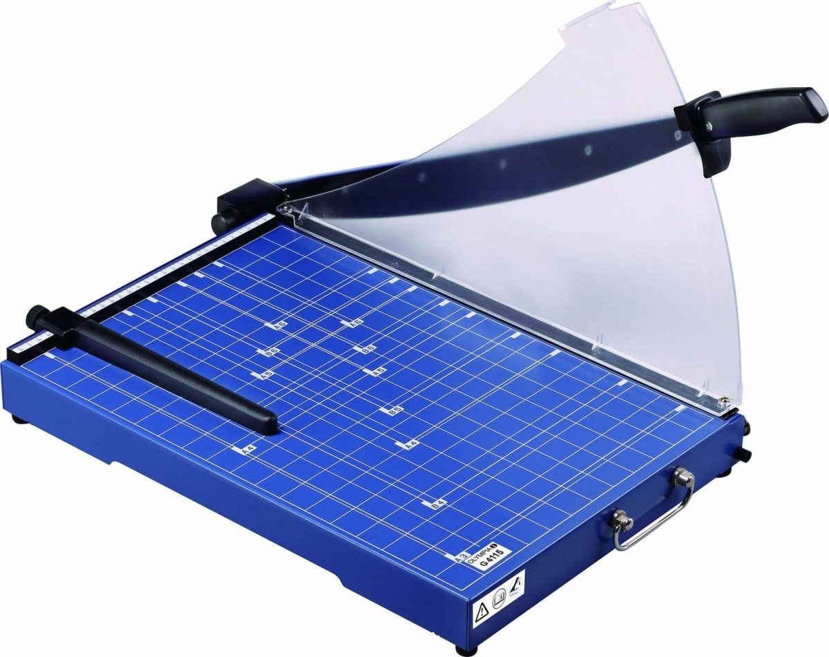 Hebelschneidemaschine Hebelschneider G 4415 A3 blau.