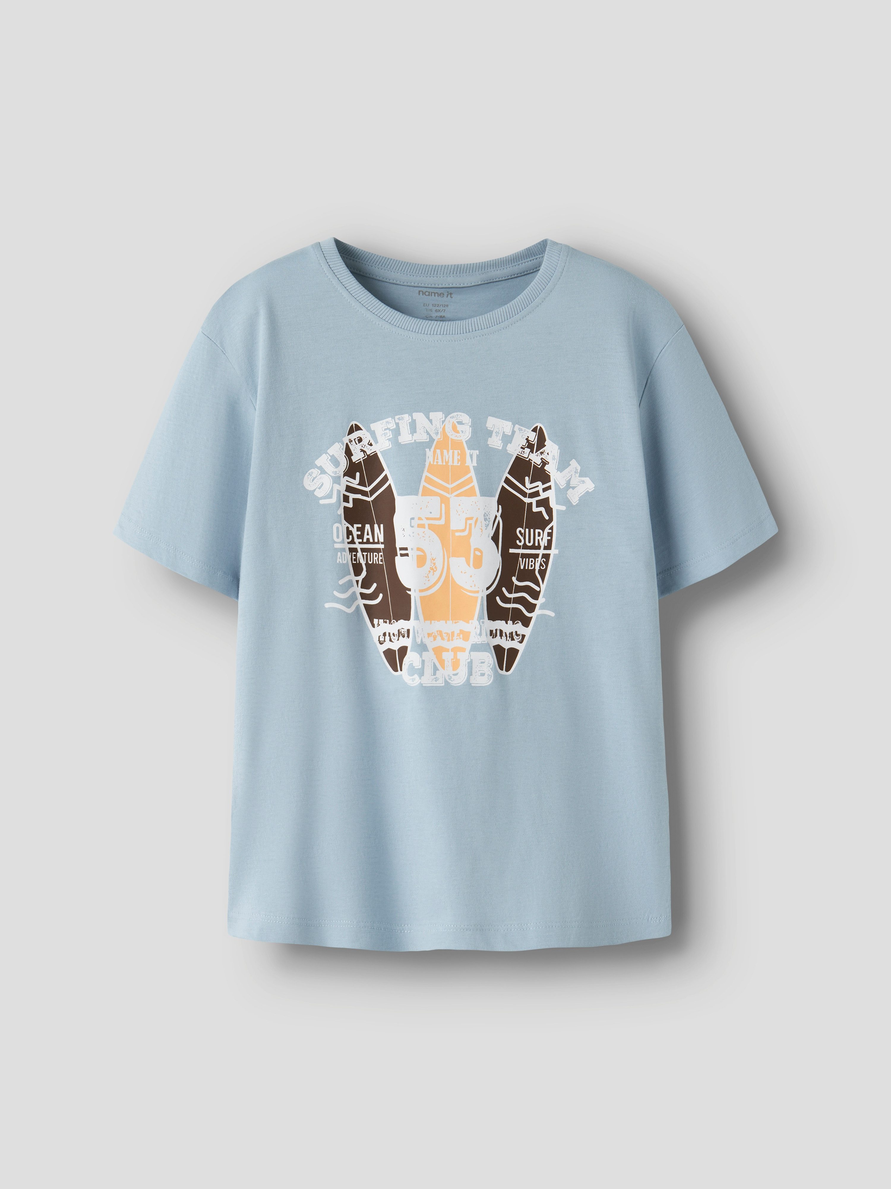 Name It T-Shirt NKMVILOGO 2P SS NREG TOP (Packung, 2-tlg) Baumwolle, regular fit – Bild 5 von 5